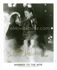 1y258 MATTHEW MODINE signed 8x10 REPRO still '00s with Michelle Pfeiffer in Married to the Mob!