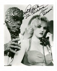 1y267 ROBERT CLARKE signed 8x10 REPRO still '90s as The Hideous Sun Demon with sexy blonde!