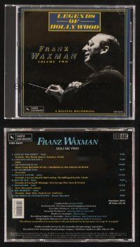 1y282 FRANZ WAXMAN compilation CD '91 music from Captains Courageous, Huckleberry Finn & more!