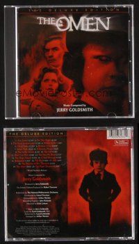 1y290 OMEN deluxe edition soundtrack CD '01 original score by Jerry Goldsmith!