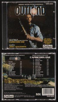 1y291 OUTLAND soundtrack CD '93 original score by Jerry Goldsmith, includes Capricorn One too!!