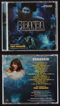 1y293 PIRANHA limited edition soundtrack CD '04 original score composed by Donaggio!