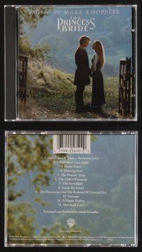 1y298 PRINCESS BRIDE soundtrack CD '90 original motion picture score by Mark Knopfler!