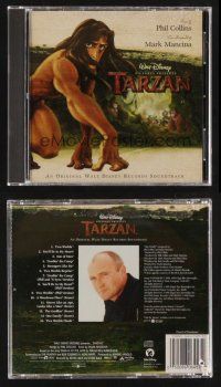 1y316 TARZAN soundtrack CD '99 original motion picture score by Phil Collins & Mark Mancina!