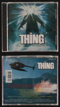 1y317 THING soundtrack CD '91 original motion picture score composed & conducted by Ennio Morricone!