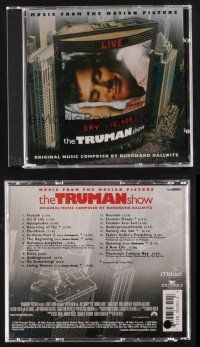 1y318 TRUMAN SHOW soundtrack CD '98 original motion picture score composed by Burkhard Dallwitz!