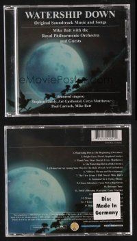 1y321 WATERSHIP DOWN soundtrack CD '00 music by Mike Batt, Stephen Gately, Art Garfunkel, and more!