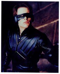 1y250 JAMES MARSDEN signed color 8x10 REPRO still '02 great portrait as Cyclops from X-Men!