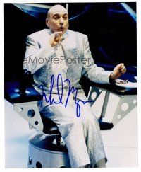 1y261 MIKE MYERS signed color 8x10 REPRO still '00s wacky portrait in costume as Dr. Evil!