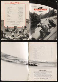 1y335 GRAND PRIX Danish program '67 F1 driver James Garner, Cinerama, different racing car images!