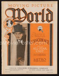 1y060 MOVING PICTURE WORLD exhibitor magazine May 14, 1921 D.W. Griffith, Cabinet of Dr. Caligari
