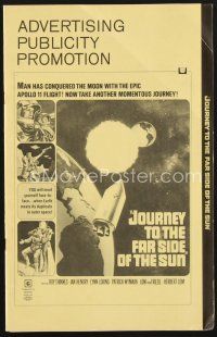 1y130 JOURNEY TO THE FAR SIDE OF THE SUN pb '69 Doppleganger, Earth meets itself in outer space!
