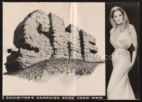 1y161 SHE pressbook '65 Hammer fantasy, image of sexy Ursula Andress, who must be possessed!