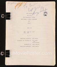 1y213 OUR PLACE TV script June 26, 1967, screenplay signed by Avery Schreiber!
