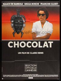 1z126 CHOCOLAT French 1p '88 a film by Claire Denis set in West Africa, Giulia Boschi