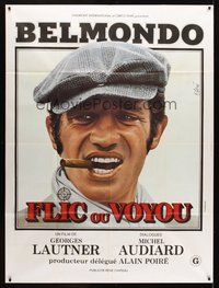 1z134 COP OR HOOD French 1p '79 Georges Lautner's Flic ou voyou, Jean-Paul Belmondo by Mascii!