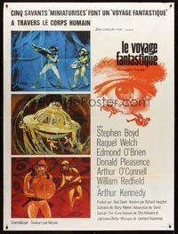 1z162 FANTASTIC VOYAGE French 1p '67 Raquel Welch journeys to the human brain, Richard Fleischer