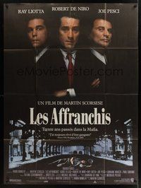 1z187 GOODFELLAS French 1p '90 Robert De Niro, Joe Pesci, Ray Liotta, Martin Scorsese classic!