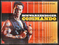 1z004 COMMANDO French 8p '85 Arnold Schwarzenegger is going to make someone pay!