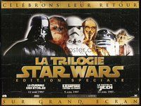 1z011 STAR WARS TRILOGY French 8p '97 George Lucas, Empire Strikes Back, Return of the Jedi!