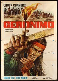 1z401 GERONIMO Italian 2p R72 most defiant Native American Indian warrior Chuck Connors!