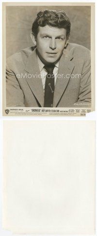 2a017 ANDY GRIFFITH 8x10 still '58 head & shoulders portrait in suit & tie from Onionhead!