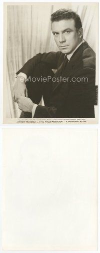 2a029 ANTHONY FRANCIOSA 8x10.25 still '59 close seated portrait of the actor in suit & tie!