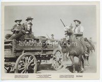 2a031 APACHE DRUMS 8x10.25 still '51 Stephen McNally & his men catch up to a wagon!