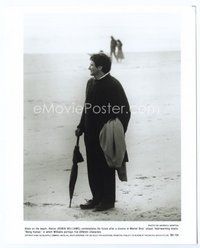 2a050 BEING HUMAN 8x10 still '93 Robin Williams standing full-length on the beach!