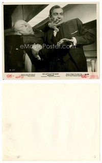 2a241 GOLDFINGER 8x10 still '64 Sean Connery as James Bond fighting with Gert Froebe for gun!