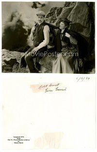 2a242 GOODBYE MR. CHIPS 7x9.25 still '39 teacher Robert Donat hiking with pretty Greer Garson!