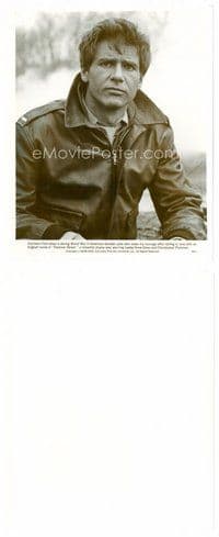 2a246 HARRISON FORD 8x10 still '79 worried close up wearing leather jacket from Hanover Street!