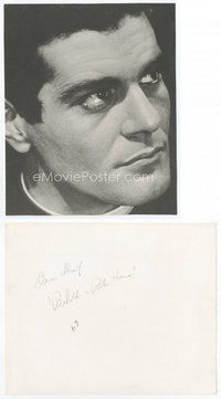 2a498 OMAR SHARIF deluxe 8x10 still '64 super close up headshot from Behold a Pale Horse!