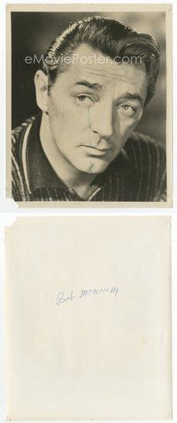 2a544 ROBERT MITCHUM 8x10 still '50s great youthful head & shoulders portrait of the great star!