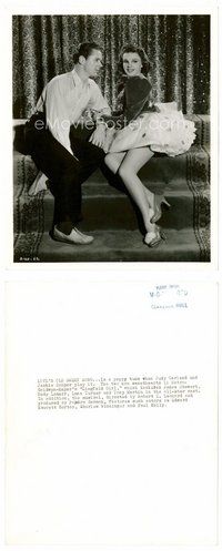 2a639 ZIEGFELD GIRL 8x10 still '41 Jackie Cooper & Judy Garland are sweethearts by C.S. Bull!