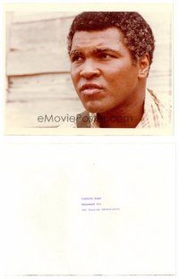 2a466 MUHAMMAD ALI TV color 8x10.25 still '79 appearing with Kris Kristofferson in Freedom Road!