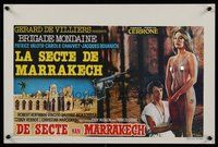 2b468 BRIGADE MONDAINE: LA SECTE DE MARRAKECH Belgian '79 Patrice Valota, wild sexy artwork!