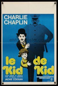 2b540 KID Belgian R60s great Kouper art of Charlie Chaplin & Jackie Coogan!