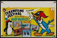 2b700 WOODY WOODPECKER FESTIVAL Belgian '70s great images of all of Walter Lantz's characters!