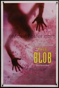 2b014 BLOB 1sh '88 really wild horror image, Chuck Russell sci-fi remake!