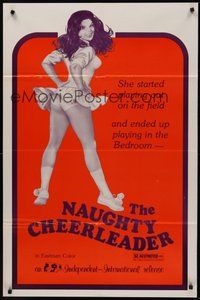 2b044 HOW DID A NICE GIRL LIKE YOU... 1sh R75 Barbi Benton, The Naughty Cheerleader!