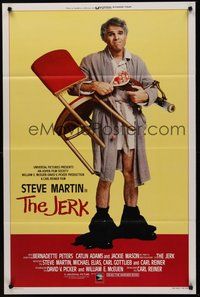 2b051 JERK int'l 1sh '79 wacky Steve Martin is the son of a poor black sharecropper!