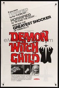 2b068 POSSESSED 1sh '76 Demon Witch Child, the greatest shocker of them all!