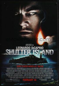 2b216 SHUTTER ISLAND int'l advance DS 1sh '10 Martin Scorsese, Leonardo DiCaprio!