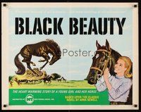 2c046 BLACK BEAUTY 1/2sh R66 Mona Freman tries to tame wild stallion!