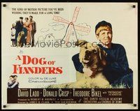 2c099 DOG OF FLANDERS 1/2sh '59 Donald Crisp, David Ladd & his huge beloved dog Patrasche!