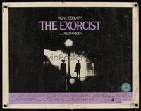 2c115 EXORCIST 1/2sh '74 William Friedkin, Max Von Sydow, William Peter Blatty horror classic!