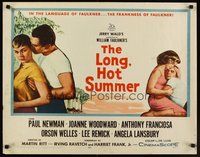 2c241 LONG, HOT SUMMER 1/2sh '58 Paul Newman, Joanne Woodward, Faulkner, directed by Martin Ritt!