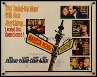 2c256 MADISON AVENUE 1/2sh '61 Dana Andrews wants Eleanor Parker to be nice to him!