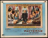 2c316 PATTERNS style B 1/2sh '56 written by Rod Serling, cool art of business man in crosshairs!